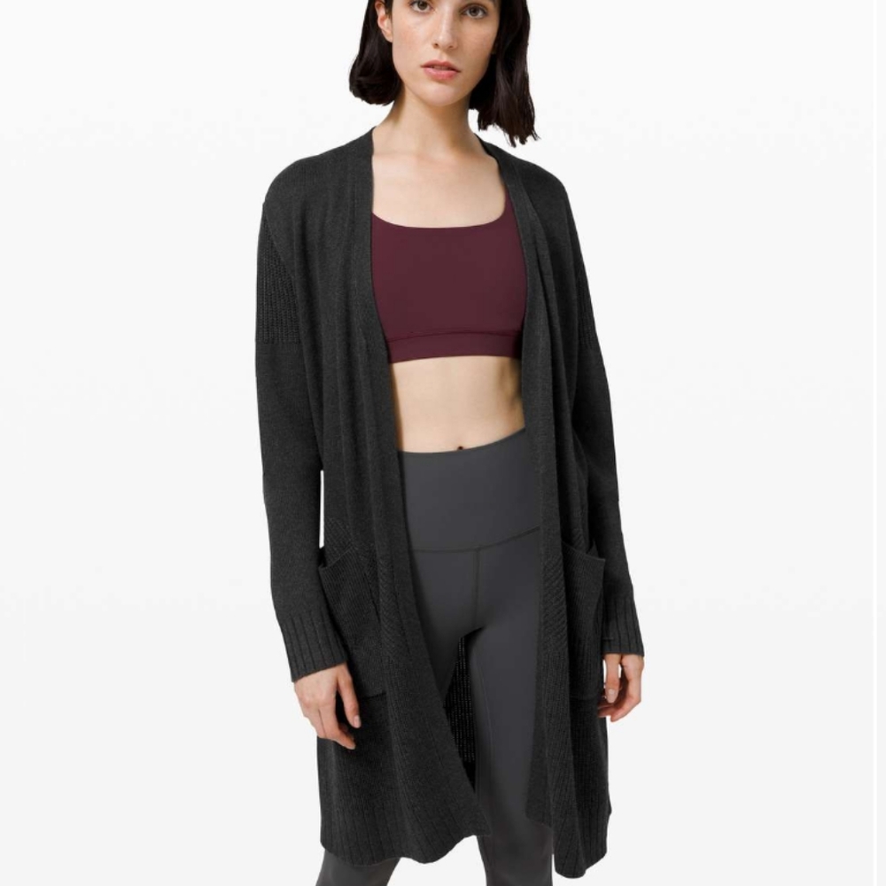 Lululemon Sincerely Yours Wrap Sweater